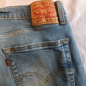 Mens Straight Levi 36x32